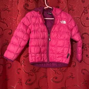 The North Face Kids Pink Puffer Jacket